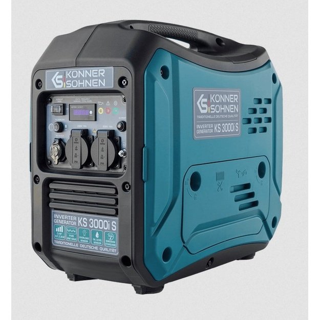 Inverterinis generatorius K&Ouml;NNER  amp S&Ouml;HNEN KS 3000i S, 3000W
