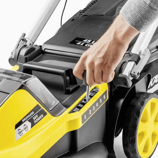 Akumuliatorinė vejapjovė Karcher LMO 5-18 Dual Battery Set 1.445-431.0