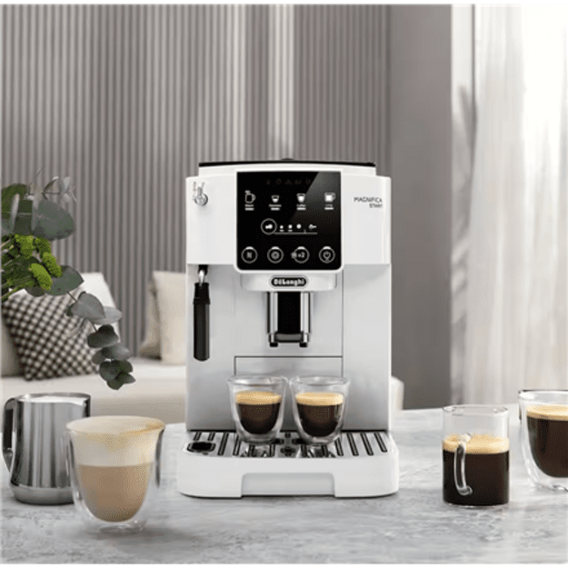 Delonghi | Coffee Maker | Magnifica Start ECAM220.20.W | Pump pressure 15 bar | Built-in milk frother | Fully automatic | 1450 W