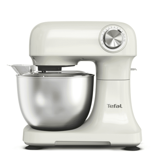 TEFAL QB140AF0 Bake Easy | Kitchen Machine | 500 W | Number of speeds 12 | Bowl capacity 3.5 L | Beige