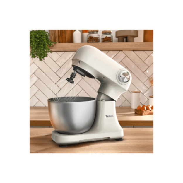 TEFAL QB140AF0 Bake Easy | Kitchen Machine | 500 W | Number of speeds 12 | Bowl capacity 3.5 L | Beige