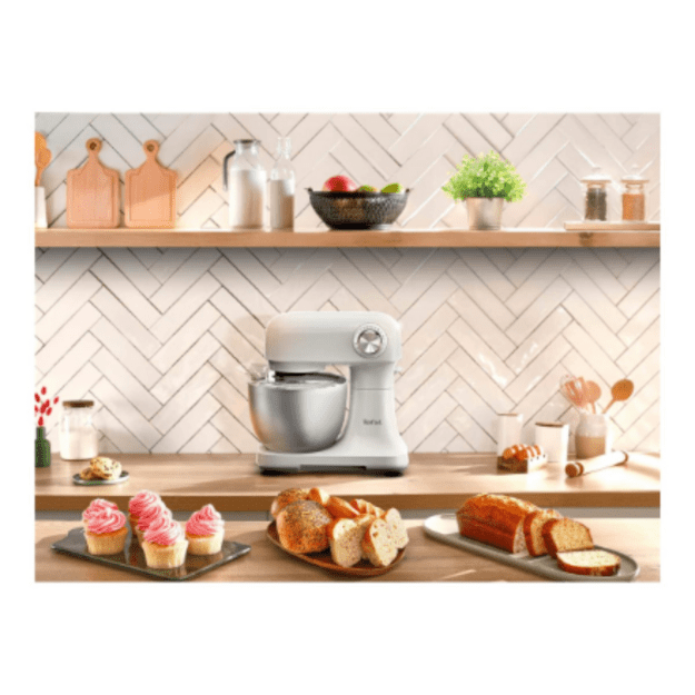 TEFAL QB140AF0 Bake Easy | Kitchen Machine | 500 W | Number of speeds 12 | Bowl capacity 3.5 L | Beige