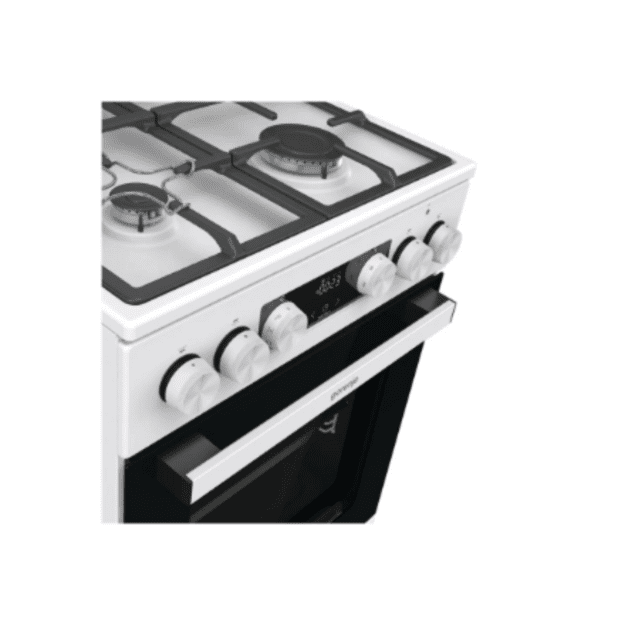 Gorenje GK5C42WF-B | Cooker | Hob type Gas | Oven type Electric | White | Width 50 cm | Grilling | Depth 59.4 cm | 70 L