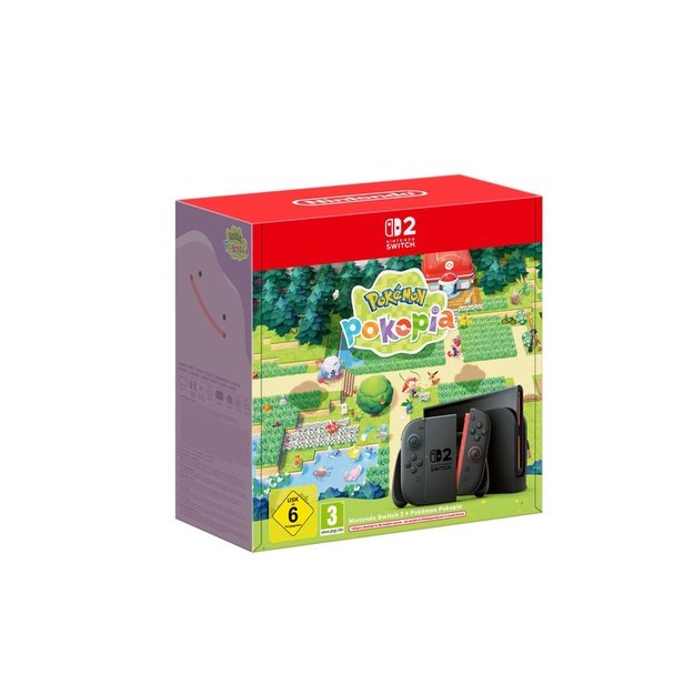 Nintendo Switch 2 & Pokemon Pokopia portable game console 20.1 cm (7.9 ) 256 GB Touchscreen Wi-Fi Black