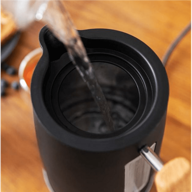 Cecotec Kettle | ThermoSense 400 | Electric | 3000 W | 1.7 L | Stainless steel | 360&deg; rotational base | Black