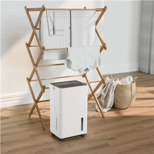 Duux | Smart Dehumidifier | Bora | Suitable for rooms up to 30 m&sup2; | Water tank capacity 1.7 L | White