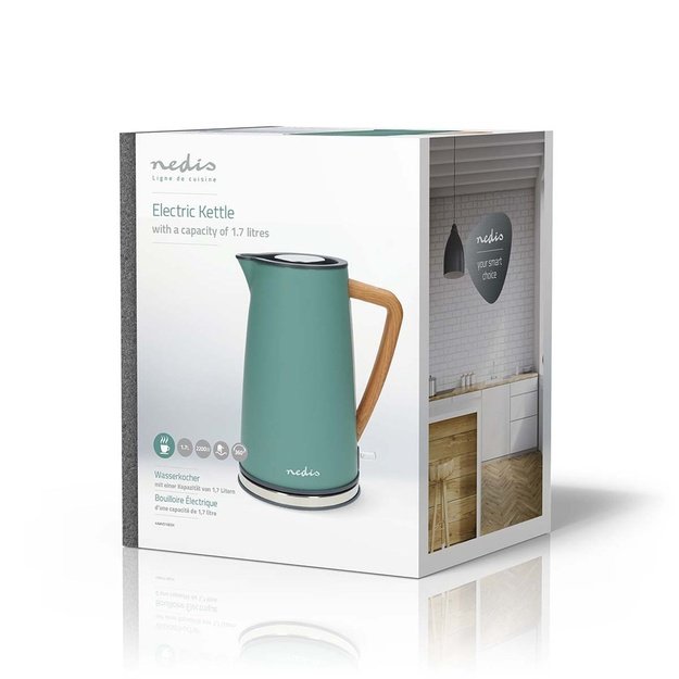 Electric kettle Nedis KAWK510EGN 1.7L green