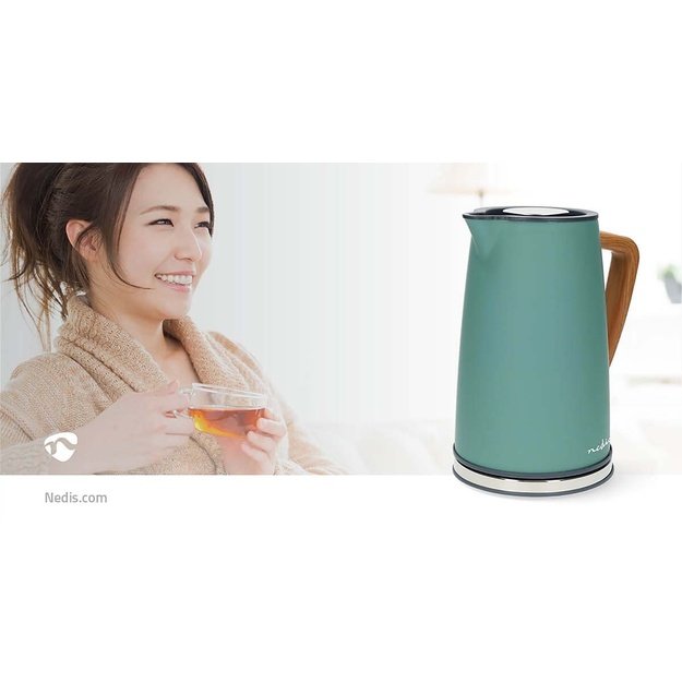 Electric kettle Nedis KAWK510EGN 1.7L green