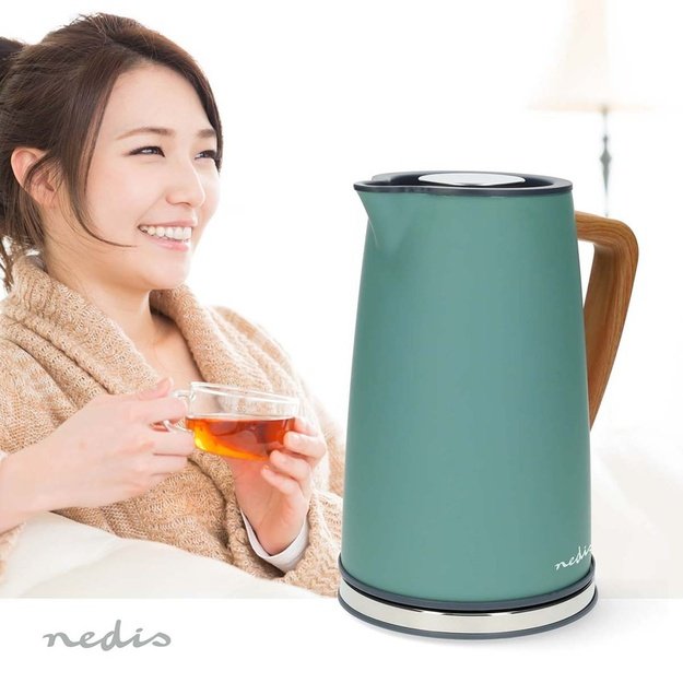 Electric kettle Nedis KAWK510EGN 1.7L green