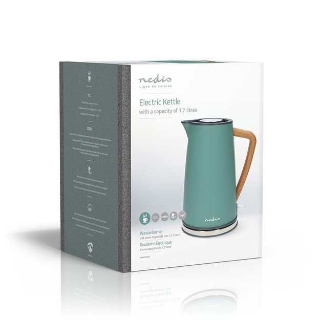 Electric kettle Nedis KAWK510EGN 1.7L green