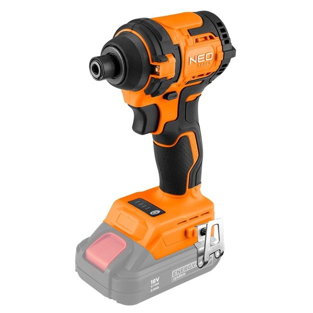 Brushless Impact Driver 18V, 300Nm, 1/4  hex, compact, Energy+, without battery