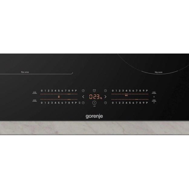Induction hob GORENJE GI6432BSC 60 cm | PowerBoost | BigZone | timer | black