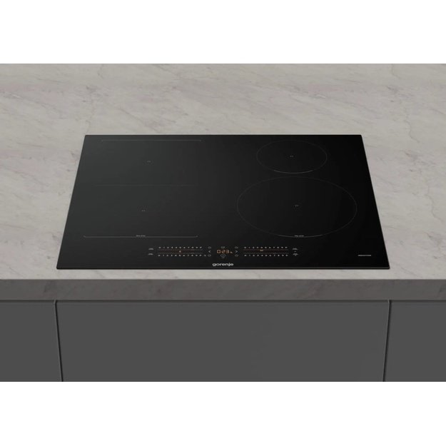 Induction hob GORENJE GI6432BSC 60 cm | PowerBoost | BigZone | timer | black