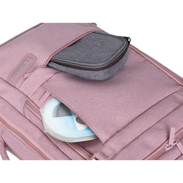 Natec Camel Lite Laptop Backpack Pink 15.6  19 L