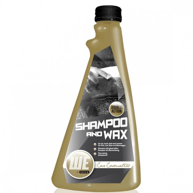 &Scaron;ampūnas su va&scaron;ku NERTA Shampoo &amp  Wax 500ml