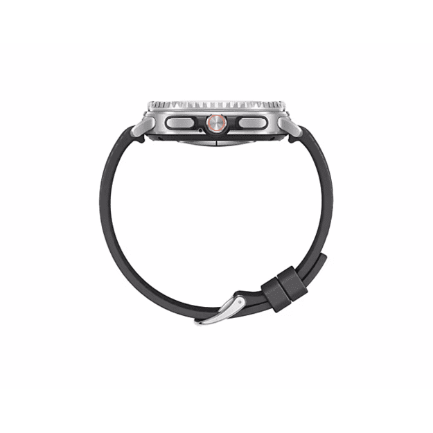 Samsung Galaxy Watch 8 Classic 3.3 cm (1.3 ) AMOLED 46 mm Digital 438 x 438 pixels Touchscreen Silver Wi-Fi GPS (satellite)