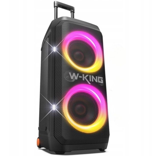 Belaidė &bdquo;Bluetooth&ldquo; kolonėlė W-KING T12, juoda