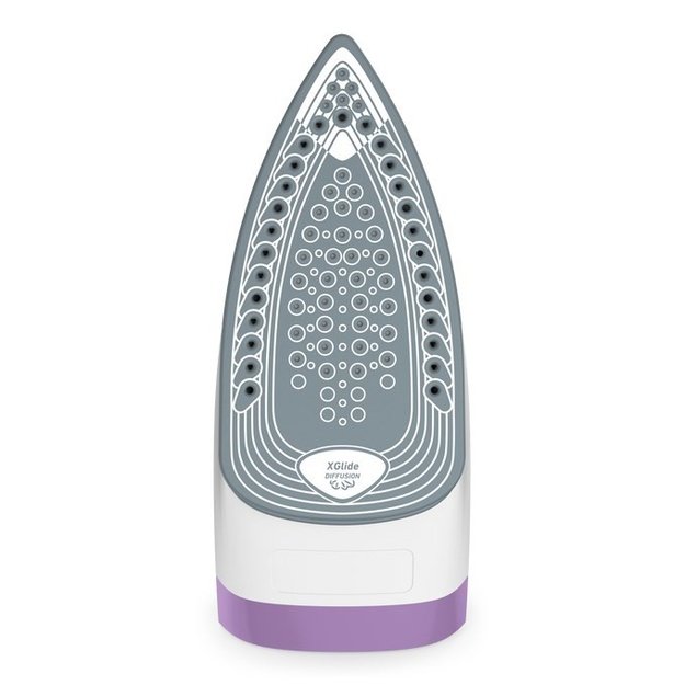 Tefal FV2836 Dry & Steam iron Ceramic soleplate 2400 W Purple, White