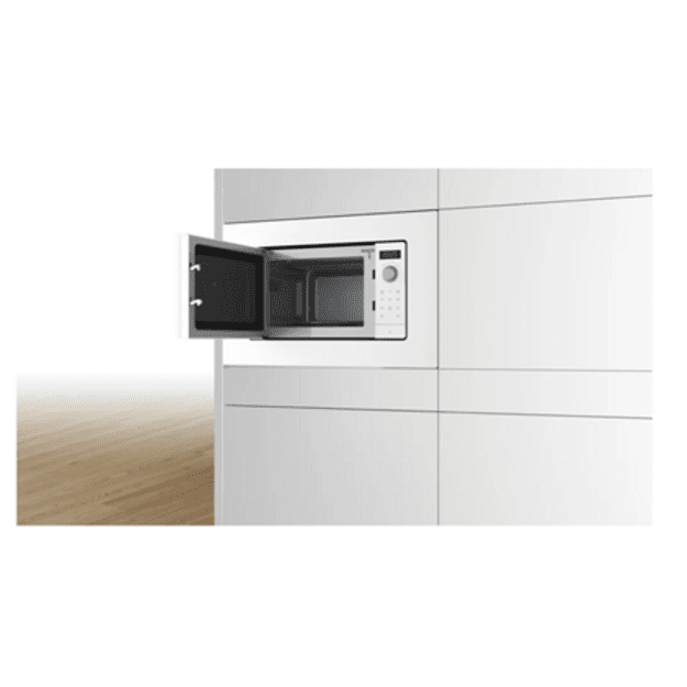 Bosch Microwave Oven | BFL623MW3 | Built-in | 800 W | 20 L | White