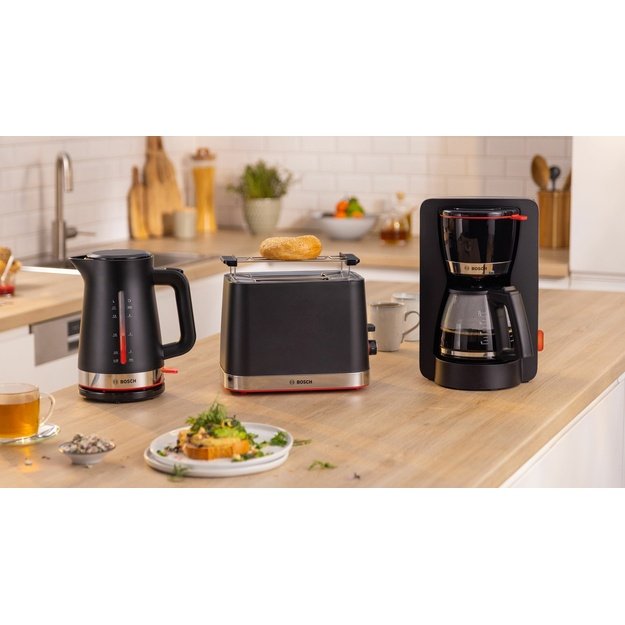 Bosch Kettle | TWK3M123 MyMoment | Electric | 2400 W | 1.7 L | Plastic | 360&deg; rotational base | Black