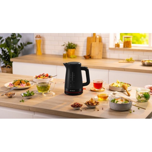 Bosch Kettle | TWK3M123 MyMoment | Electric | 2400 W | 1.7 L | Plastic | 360&deg; rotational base | Black