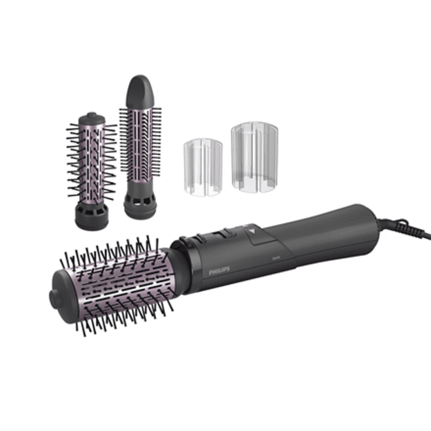 Philips 7000 series BHA715/00 hair styling tool Curling brush Warm Grey, Pink 1000 W 1.8 m