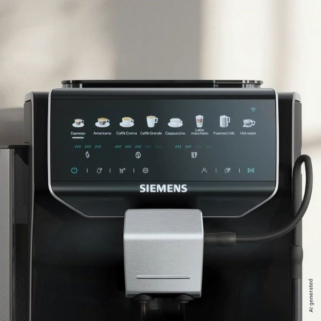 Siemens EQ500 iAroma TP553E07 15 bar espresso machine | Piano black