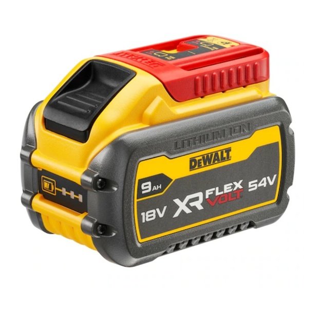 Akumuliatorius DeWalt DCB547-XJ 18 - 54 V, 9 Ah, XR Flexvolt