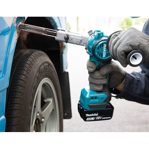 Makita DBS180Z 18 V portable sander Belt sander Black,Blue,Silver