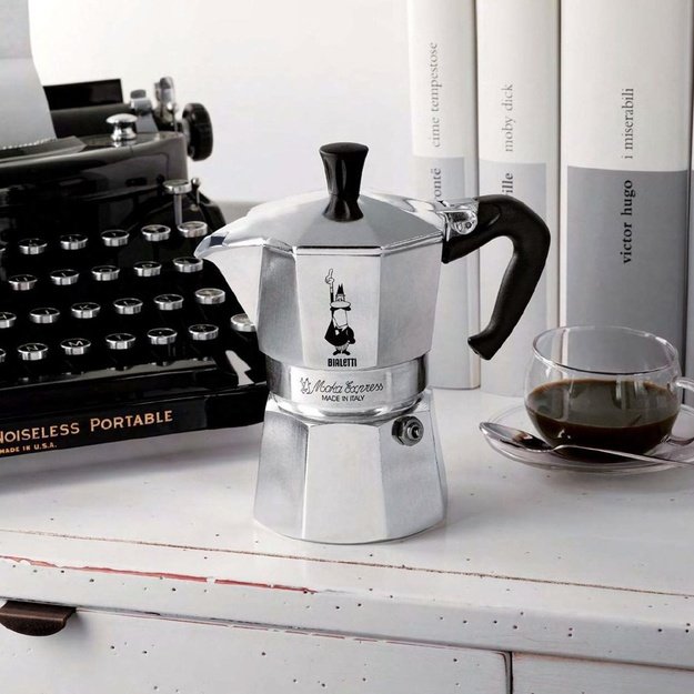 Espresso  kavos virimo aparatas Bialetti Moka Express 3puod.