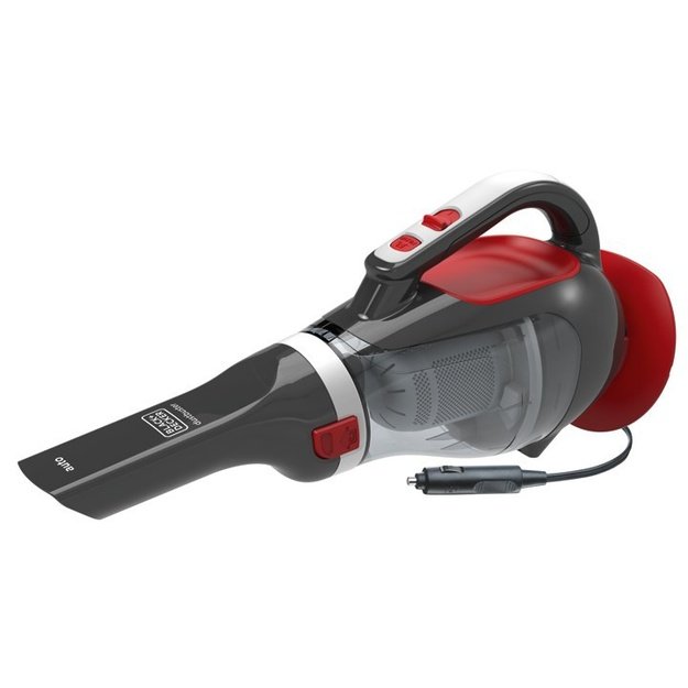 BLACK & DECKER Car Vacuum Cleaner | ADV1200-XJ | Corded operating | 12 V | Black/Red