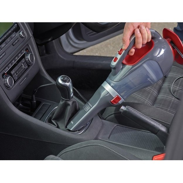 BLACK & DECKER Car Vacuum Cleaner | ADV1200-XJ | Corded operating | 12 V | Black/Red