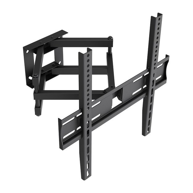 Maclean TV Mount / Bracket, max VESA 400x400, 32-70 , up to 40 kg, black, tilt adjustment +12&deg;&ndash;-12&deg; and swivel adjustment