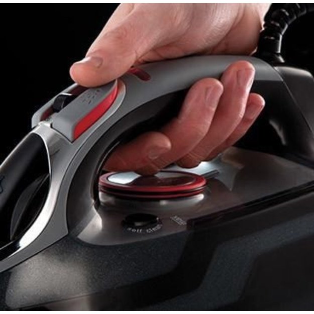 Russell Hobbs 20630-56 iron Dry & Steam iron Ceramic soleplate Black, Grey 3100 W