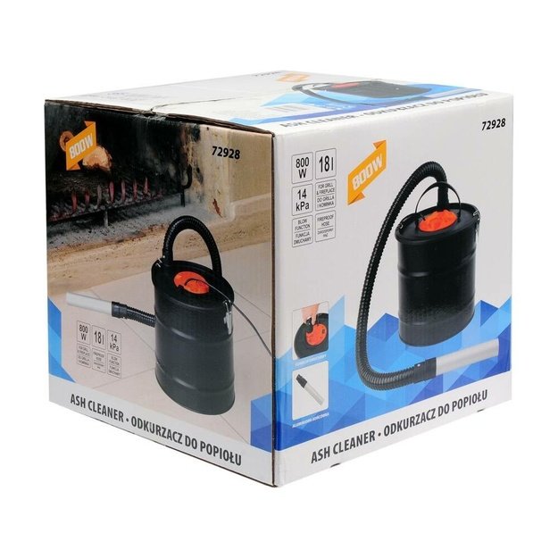 ASH VACUUM CLEANER 800W/18L