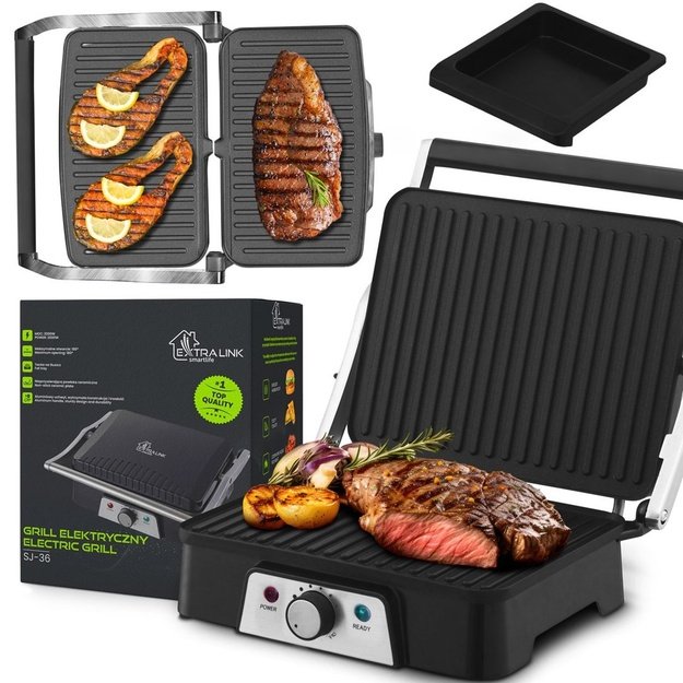 Extralink Smart Life Electric Grill SJ-36 | Electric Grill | 2000W, Temperature Control Grill