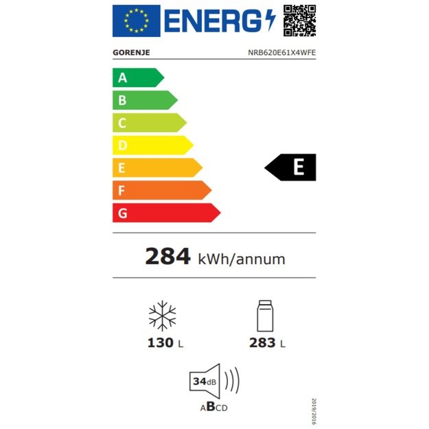 Chłodziarko-zamrażarka GORENJE NRB620E61X4WFE