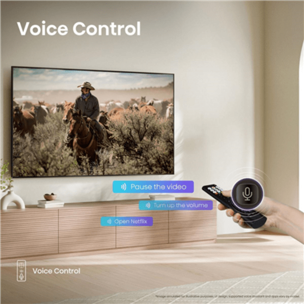 Hisense 65A6Q | 65 | Smart TV | VIDAA Smart OS | UHD | Black