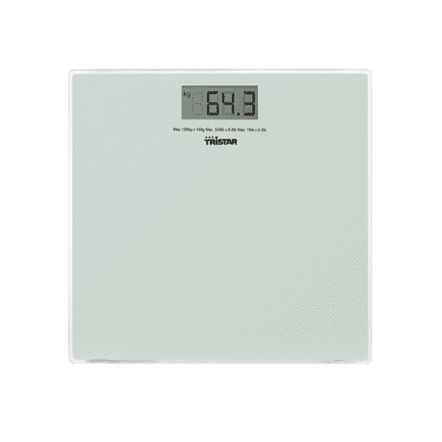 Tristar | Bathroom scale | WG-2419 | Maximum weight (capacity) 150 kg | Accuracy 100 g | White