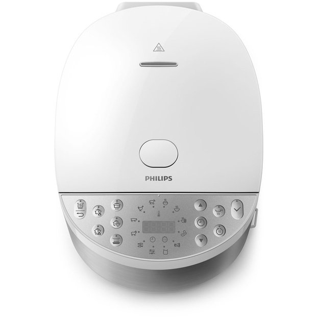 Philips HD4713/40 multi cooker 5 L 980 W Silver, White