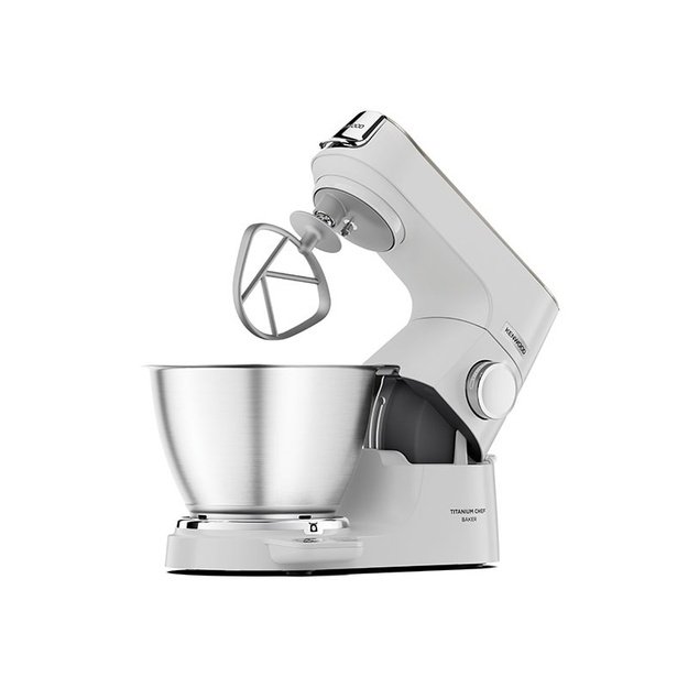 Kenwood KVC65.001WH food processor 1200 W 5 L Stainless steel, White Built-in scales