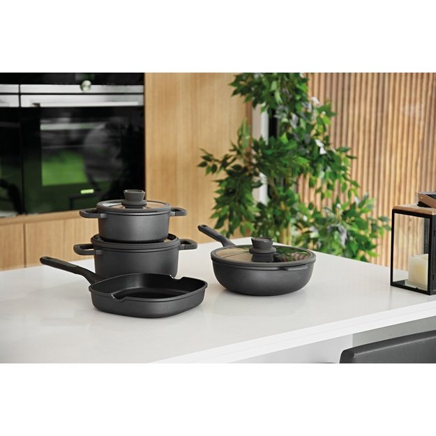 FRYING PAN STONE+ 28CM