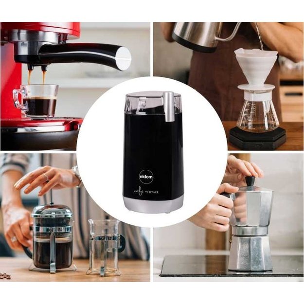 ELDOM MK40 Coffee Grinder Black