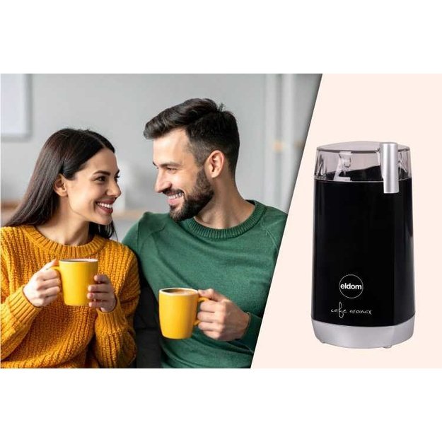 ELDOM MK40 Coffee Grinder Black
