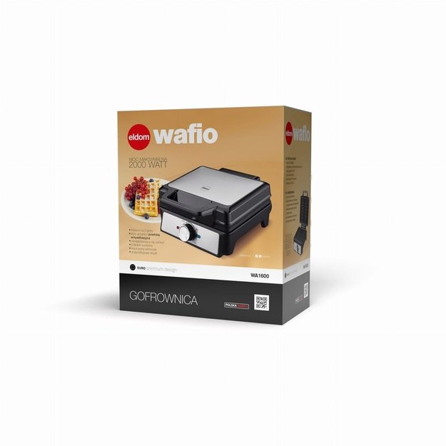 ELDOM WA1600 WAFLO WAFFLE IRON 1600W