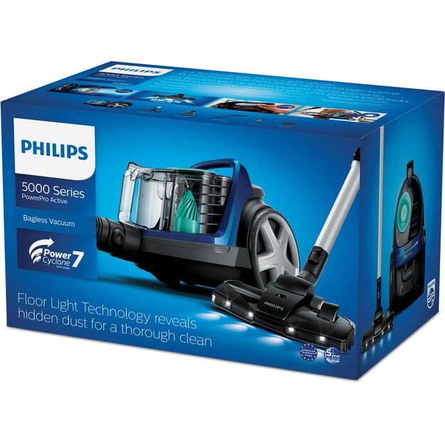 Philips 5000 series FC9557/09 vacuum 1.5 L Cylinder vacuum Dry 900 W Bagless 10