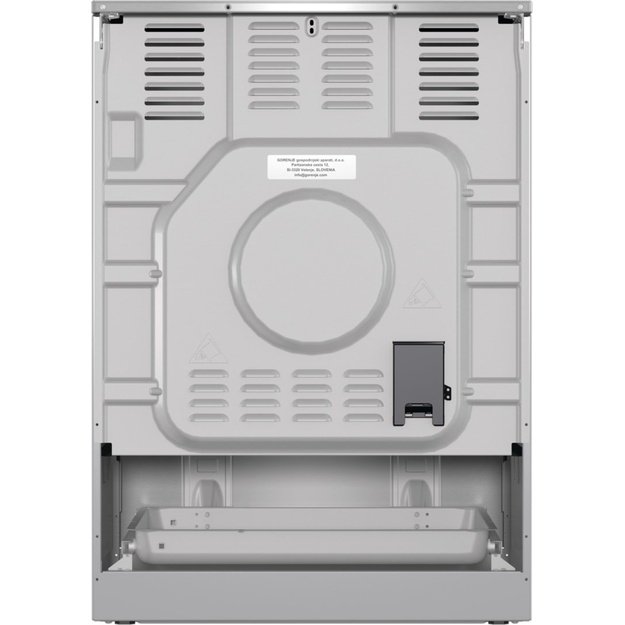 Gorenje GEIT6C60XPG cooker Freestanding cooker Zone induction hob A