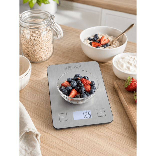 Brock SKS 1009 Digital Kitchen Scale With LED Display