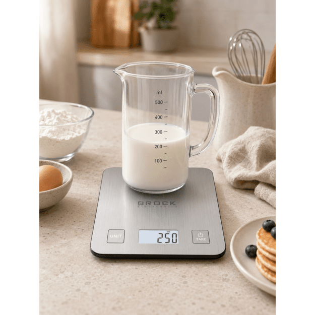 Brock SKS 1009 Digital Kitchen Scale With LED Display