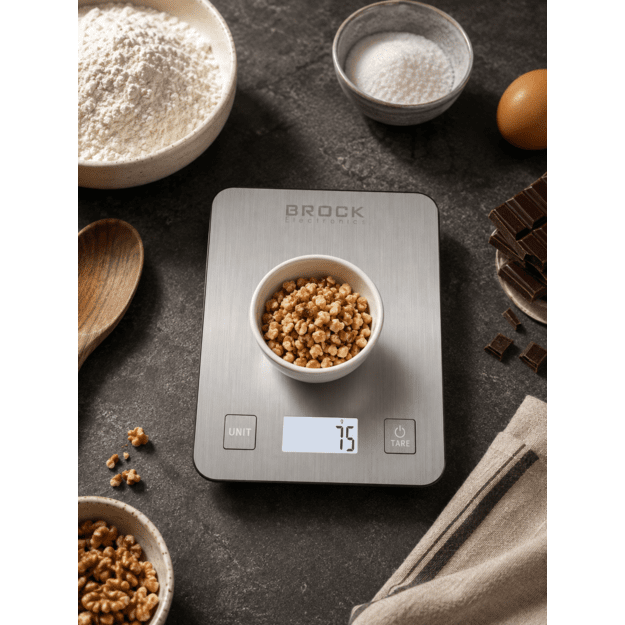 Brock SKS 1009 Digital Kitchen Scale With LED Display